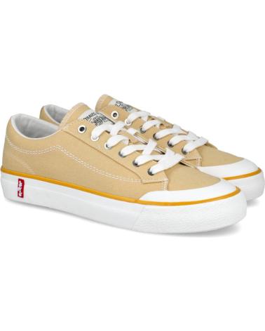 Esportes  de Homem LEVIS 235661-733-72 ZAPATILLAS DE LONA AMARILLAS PARA HOMBRE AMARILLO