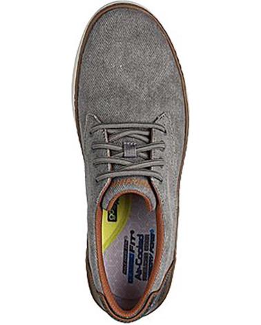 SAPATOS CASUAIS SKECHERS HYLAND RATNER 205135 CINZA GRIS