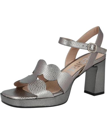 Sandalias de Mujer DESIREÉ DESIREE JUDIT7 SANDALIAS DE PIEL CON PLATAFORMA PLOMO