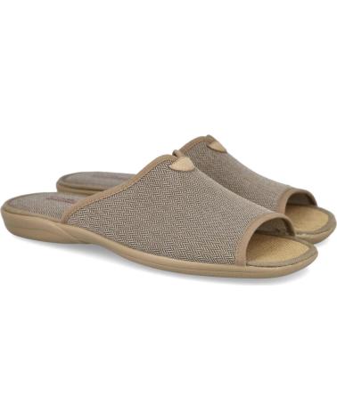 Pantofole-De-Hombre-DEVALVERDE-3188-ZAPATILLAS-DE-CASA-PARA-HOMBRE-KAKI