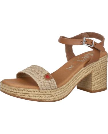 Sandali per Donna OH MY SANDALS 5467 SANDALIAS DE TACON DE MUJER ROBLE COMBINADO