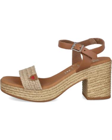 Sandali per Donna OH MY SANDALS 5467 SANDALIAS DE TACON DE MUJER ROBLE COMBINADO