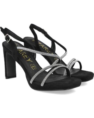 Sandales pour Femme AZAREY 459H424M SANDALIA TACON TIRAS MUJER NEGRO