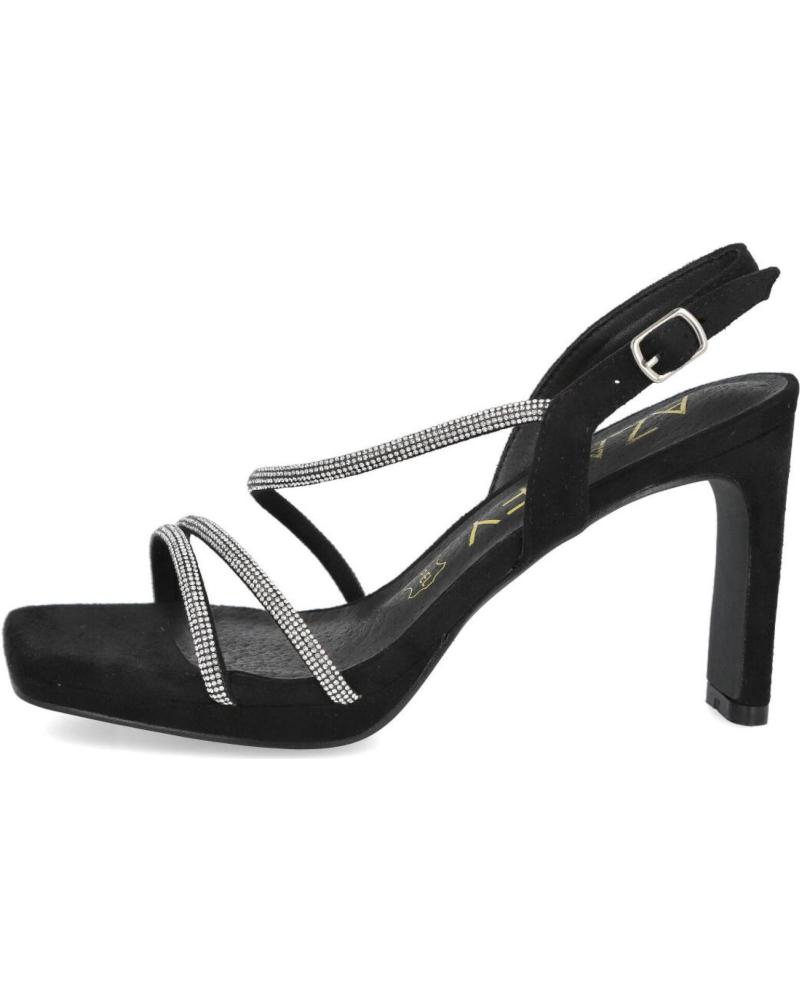 Sandales pour Femme AZAREY 459H424M SANDALIA TACON TIRAS MUJER NEGRO