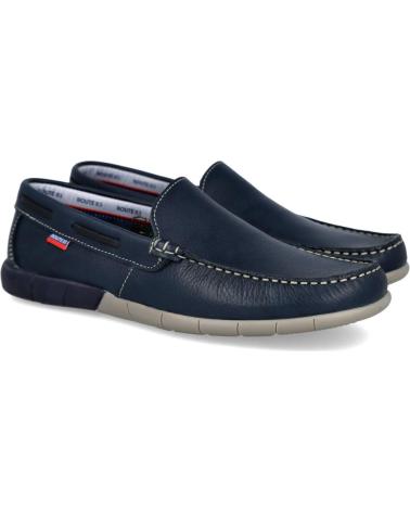 Man shoes L&R SHOES LR SHOES 902 ZAPATOS MOCASINES DE HOMBRE MARINO
