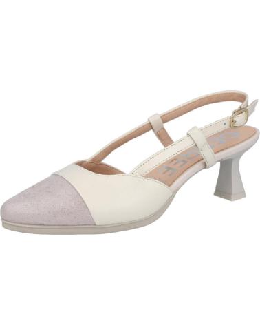 Sandali per Donna DESIREÉ DESIREE MAIA25 ZAPATOS DE PIEL CON TACON BAJO PARA MUJER BEIGE