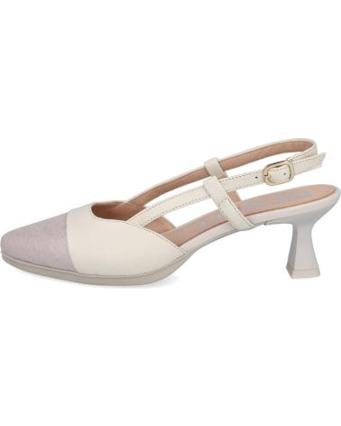 Sandali per Donna DESIREÉ DESIREE MAIA25 ZAPATOS DE PIEL CON TACON BAJO PARA MUJER BEIGE