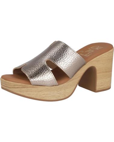 Sandales pour Femme OH MY SANDALS 5389 ZUECOS DE TACON ALTO MUJER DUNA CAVA