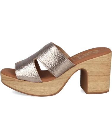 Sandali per Donna OH MY SANDALS 5389 ZUECOS DE TACON ALTO MUJER DUNA CAVA