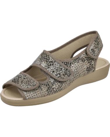 Pantufas de Mulher DEVALVERDE 1170 ZAPATILLAS DE MUJER ARENA