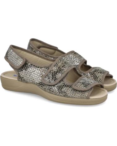 Pantufas de Mulher DEVALVERDE 1170 ZAPATILLAS DE MUJER ARENA