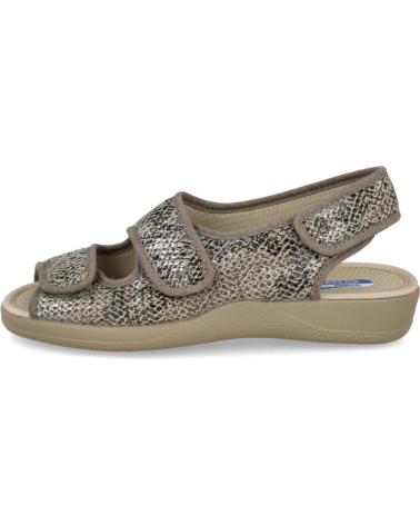 Pantufas de Mulher DEVALVERDE 1170 ZAPATILLAS DE MUJER ARENA