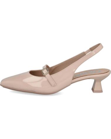Sandalias de Mujer DESIREÉ DESIREE ELBA16 ZAPATOS DE PIEL CON TACON CHUPETE PARA MUJER MAQUILLAJE