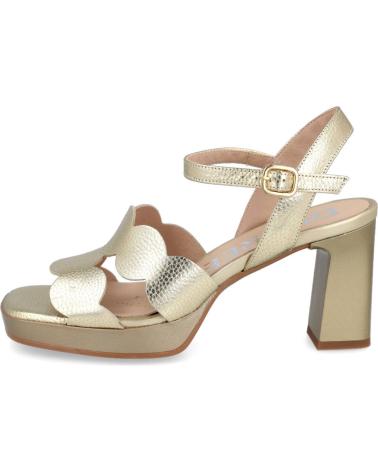 Sandalias de Mujer DESIREÉ DESIREE JUDITH7 SANDALIAS DE PIEL CON PLATAFORMA PARA MUJER CHAMPAN