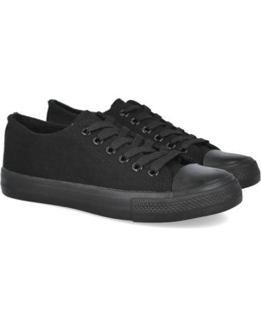 Sportif-De-Mujer-L&R-SHOES-LR-SHOES-888-1-ZAPATILLAS-DE-LONA-PARA-MUJER-NEGRO