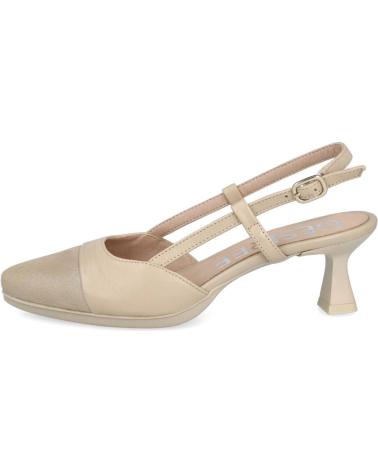 Sandalias de Mujer DESIREÉ DESIREE MAIA25 ZAPATOS PIEL TACON MEDIO MUJER CHAMPAGNE