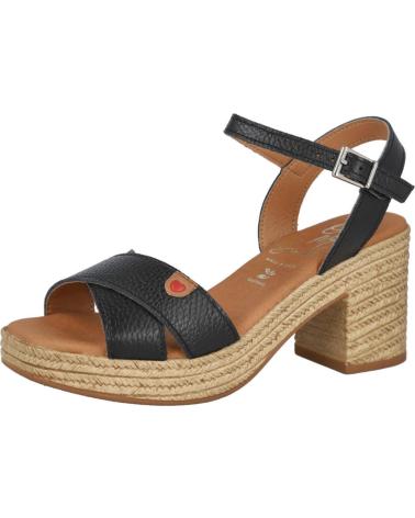 Woman Sandals OH MY SANDALS 5466 SANDALIAS DE TACON DE MUJER DOYA NEGRO