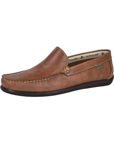 Schuhe-De-Hombre-PITILLOS-4000-MOCASIN-LISO-HOMBRE-MARRON