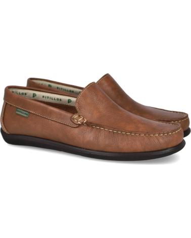 Schuhe-De-Hombre-PITILLOS-4000-MOCASIN-LISO-HOMBRE-MARRON