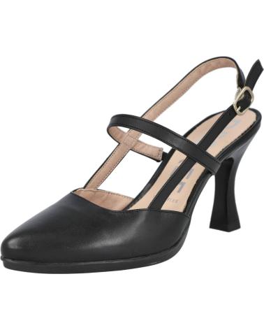 Sandali per Donna DESIREÉ DESIREE SAMI6 ZAPATOS DE PIEL CON TACON PARA MUJER NEGRO