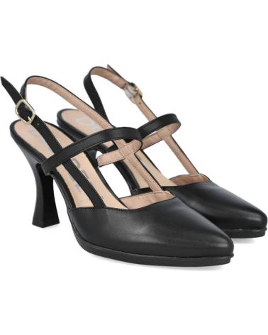 Sandali per Donna DESIREÉ DESIREE SAMI6 ZAPATOS DE PIEL CON TACON PARA MUJER NEGRO
