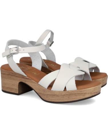 Sandálias de Mulher OH MY SANDALS 5384 SANDALIAS DE TACON MEDIO MUJER HIELO