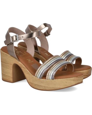 Sandalias de Mujer OH MY SANDALS 5392 SANDALIAS DE TACON ALTO MUJER CAVA COMBINADO