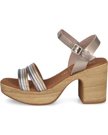 Sandalias de Mujer OH MY SANDALS 5392 SANDALIAS DE TACON ALTO MUJER CAVA COMBINADO