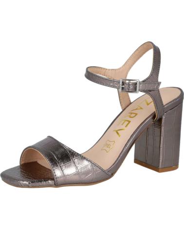 Woman Sandals AZAREY 494H153 SANDALIA TACON ESTAMPADO COCO MUJER PLOMO