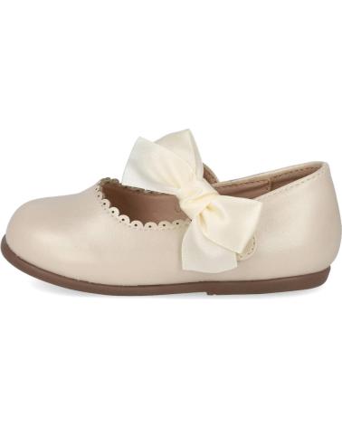 BUBBLE BOBBLE C560 - BALLERINES BEIGE POUR FILLE BEIGE