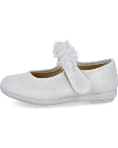 Sapatos de Menina VUL-LADI 9430-679 MERCEDITAS LONA NINA PLATA