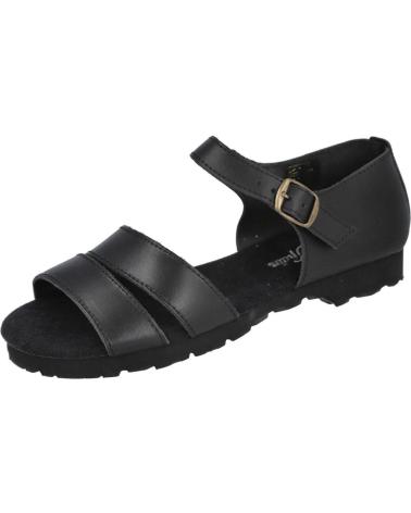 Woman Sandals L&R SHOES LR SHOES SANDALIA DE NAZARENO DE PIEL UNISEX NEGRO