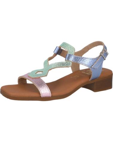 Sandales pour Femme OH MY SANDALS 5345 SANDALIAS DE TACON BAJO MUJER DOYA BLUE COMBINADO