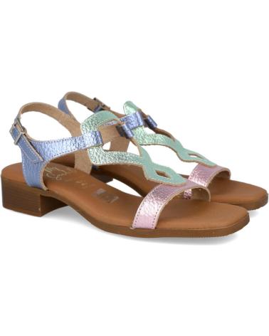 Sandales pour Femme OH MY SANDALS 5345 SANDALIAS DE TACON BAJO MUJER DOYA BLUE COMBINADO