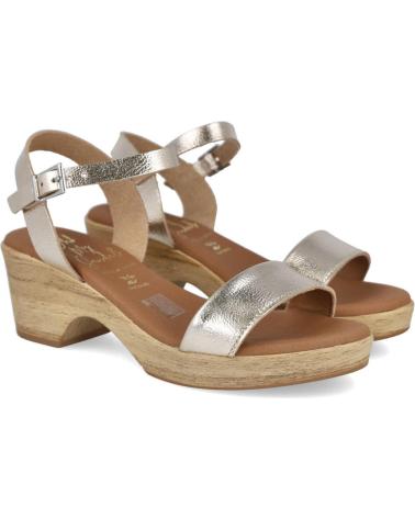 Sandales pour Femme OH MY SANDALS 5376 SANDALIAS DE TACON MEDIO MUJER DUNA CHAMPAN