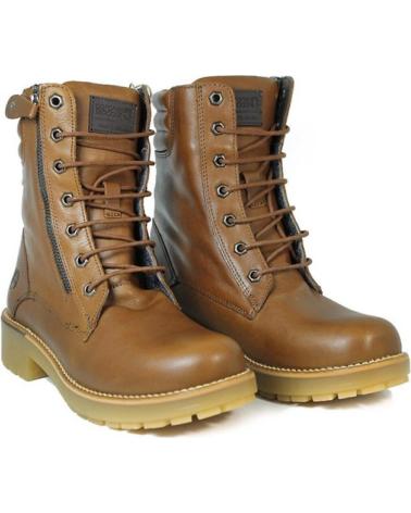 Bottines pour Femme CORONEL TAPIOCCA BOTINES PLANOS C202 MUJER CUERO MARRóN