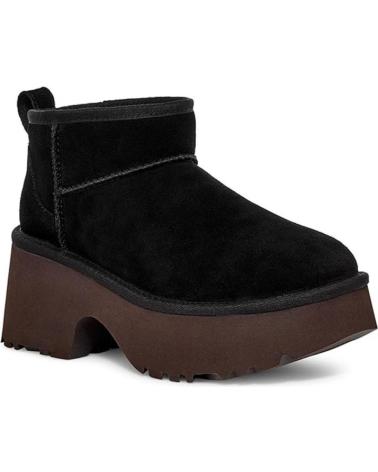 Stivaletti per Donna UGG BOTINES PLANOS W CLASSIC ULTRA MINI NEW MUJER NEGRO