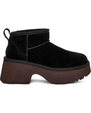 Stivaletti per Donna UGG BOTINES PLANOS W CLASSIC ULTRA MINI NEW MUJER NEGRO
