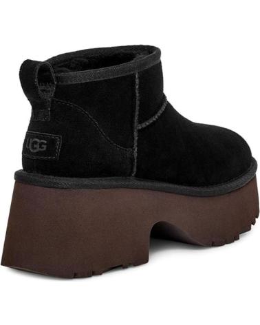 Stivaletti per Donna UGG BOTINES PLANOS W CLASSIC ULTRA MINI NEW MUJER NEGRO