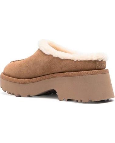 Sapatos de Mulher UGG ZUECOS W NEW HEIGHTS COZY CLOG MUJER CUERO MARRóN