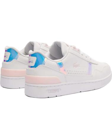 Deportivas-De-Mujer-LACOSTE-ZAPATILLAS-T-CLIP-BLANCO