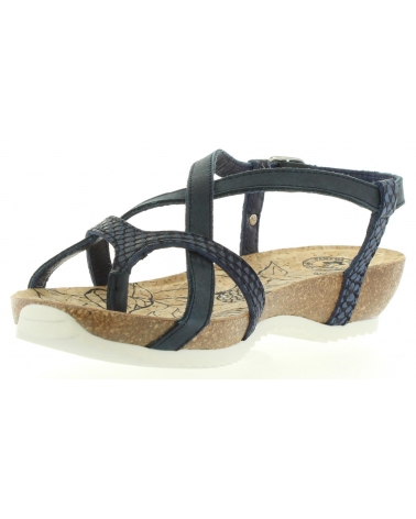 Sandalias de Mujer PANAMA JACK DARIA SNAKE B1 NAPA MARINO