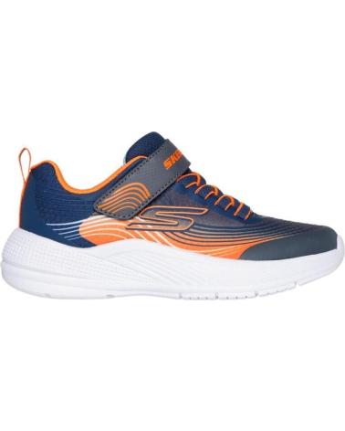 Esportes  de Menina e Menino SKECHERS ZAPATILLAS MICROSPEC ADVANCE ORANGE