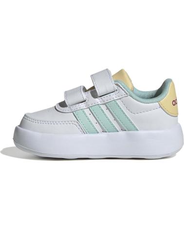 Sportivo per Bambina e Bambino ADIDAS BREAKNET 2 0 SHOES TODDLER SHOES BLANCO