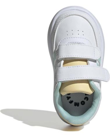 Sportivo per Bambina e Bambino ADIDAS BREAKNET 2 0 SHOES TODDLER SHOES BLANCO