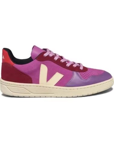 Zapatillas deporte de Mujer VEJA ZAPATILLAS V-10 SUEDE PARA MUJER EN COLOR ROSA ROSA