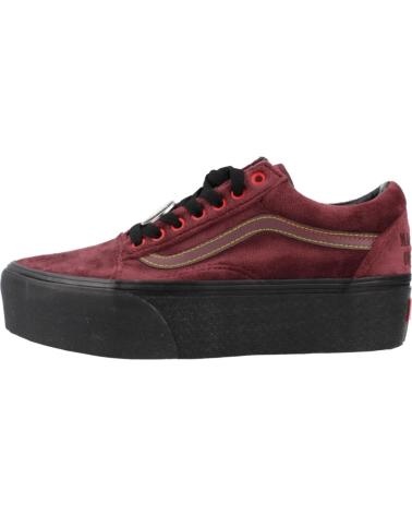 Deportivas de Mujer VANS OFF THE WALL ZAPATILLAS MUJER VANS MODELO STACKFORM DI COLOR BURDEOS MAHO MAHOGANY