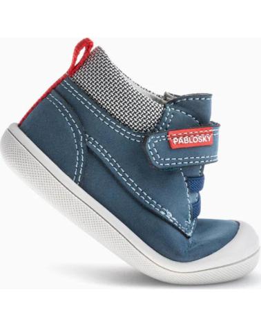 boy Mid boots PABLOSKY BOTETA VELCRO PARA NINO 044241 COLOR AZUL