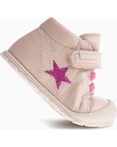 Botines de Niña PABLOSKY BOTETA VELCRO PARA NINA 045272 COLOR ROSA