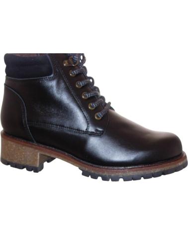 Bottines pour Femme MAWEN BOTIN PIEL COMODIDAD Y RESISTENCIA NEGRO